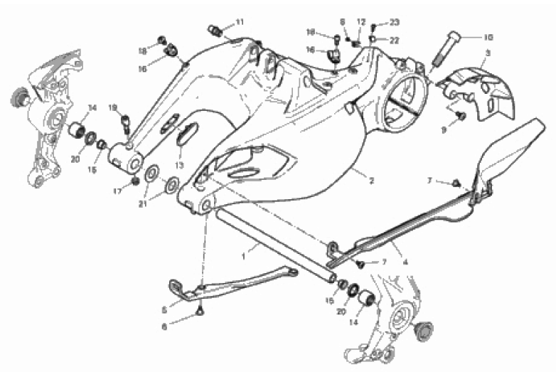 REAR SWINGING ARM 