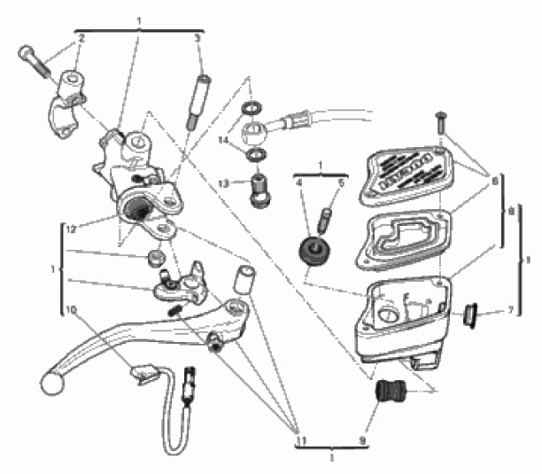 FRONT BRAKE PUMP 