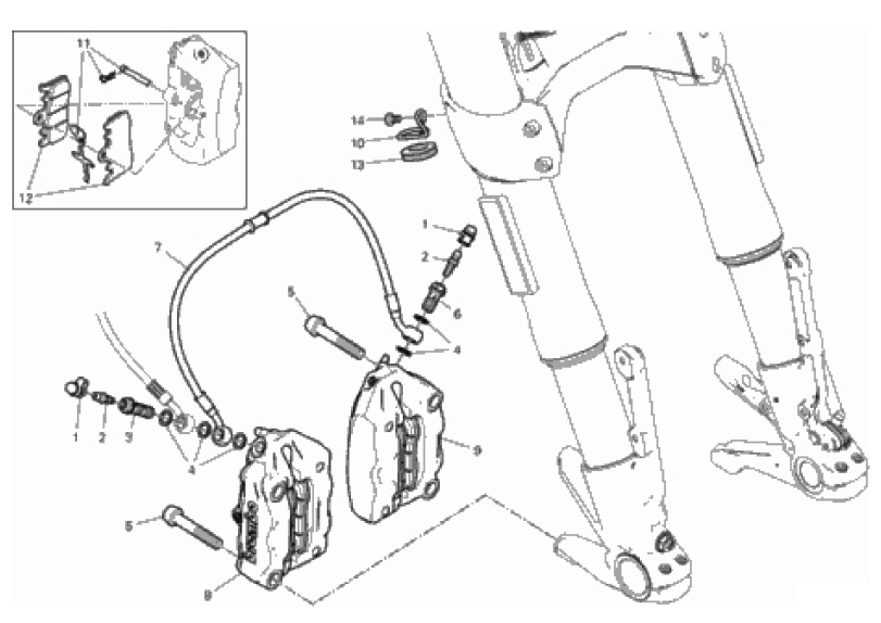 FRONT BRAKE SYSTEM 