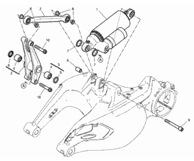 REAR SHOCK ABSORBER 