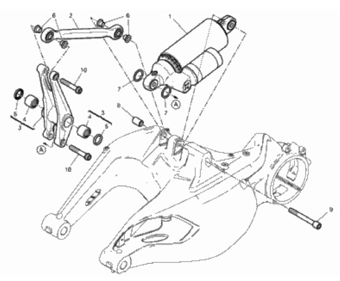 REAR SHOCK ABSORBER 