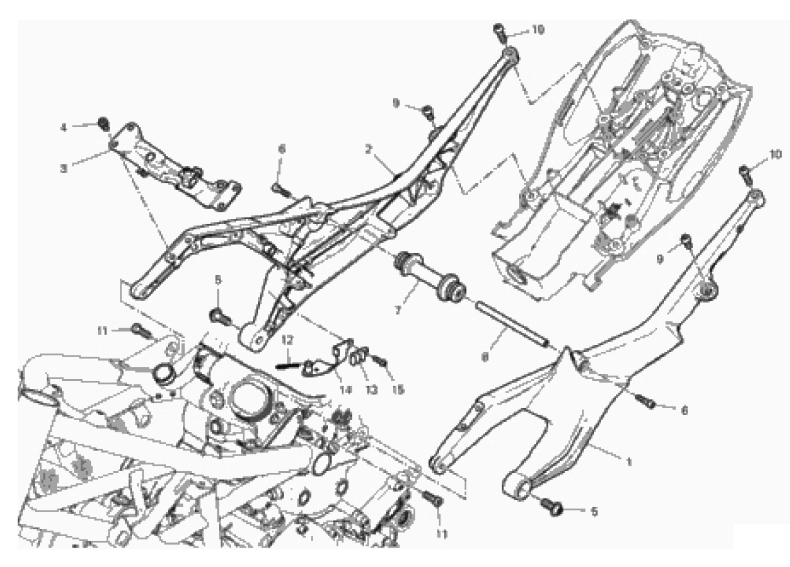 REAR FRAME COMP. 