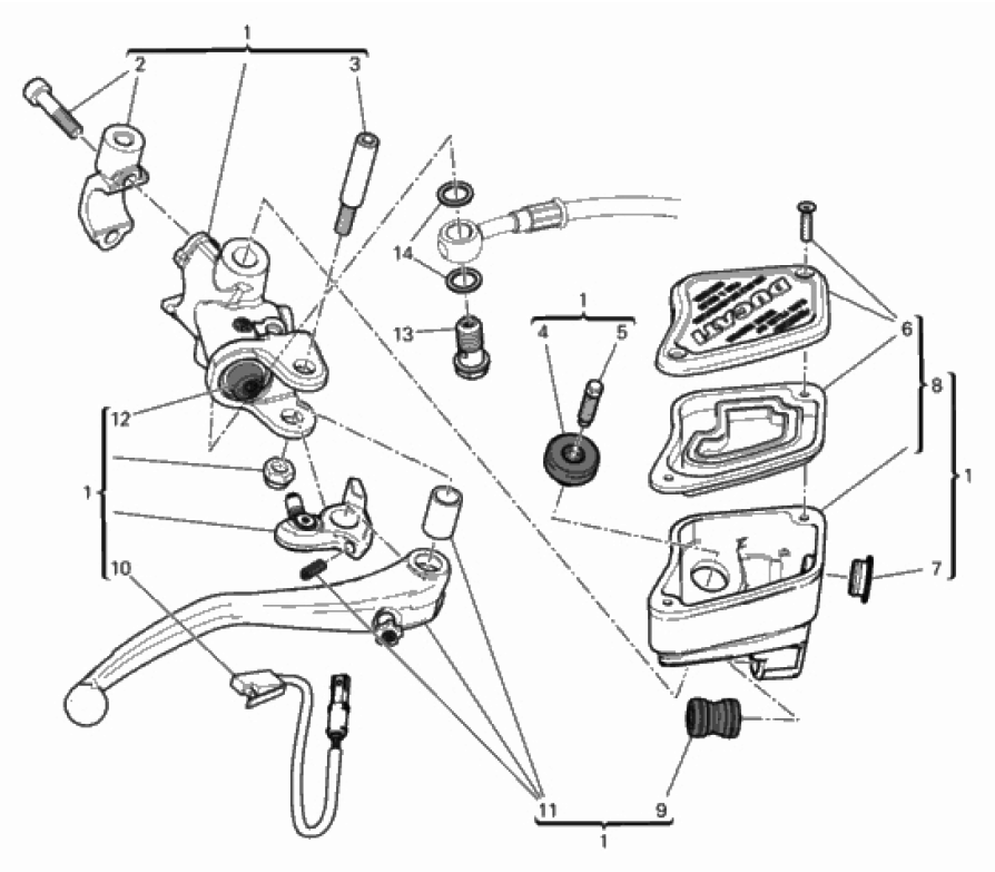 FRONT BRAKE PUMP 