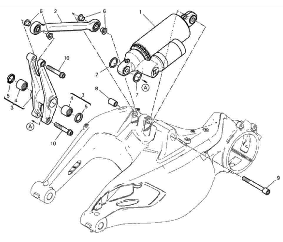 REAR SHOCK ABSORBER 