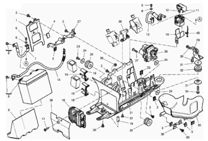 BATTERY HOLDER 