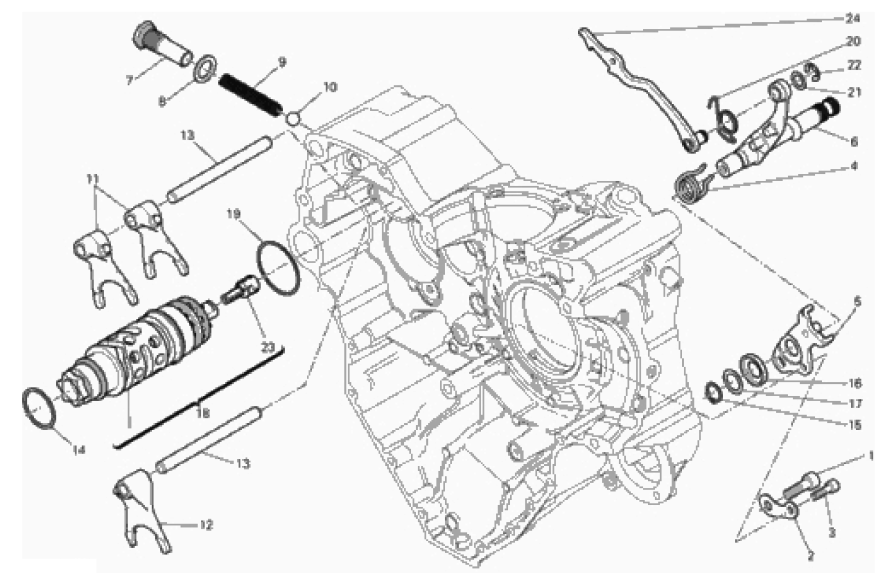 GEAR CHANGE MECHANISM