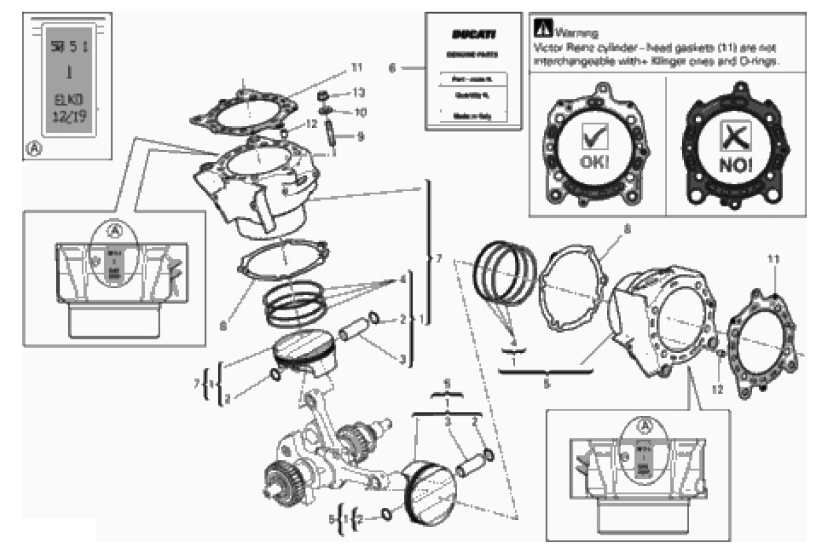 CYLINDERS - PISTONS (KOENIG)