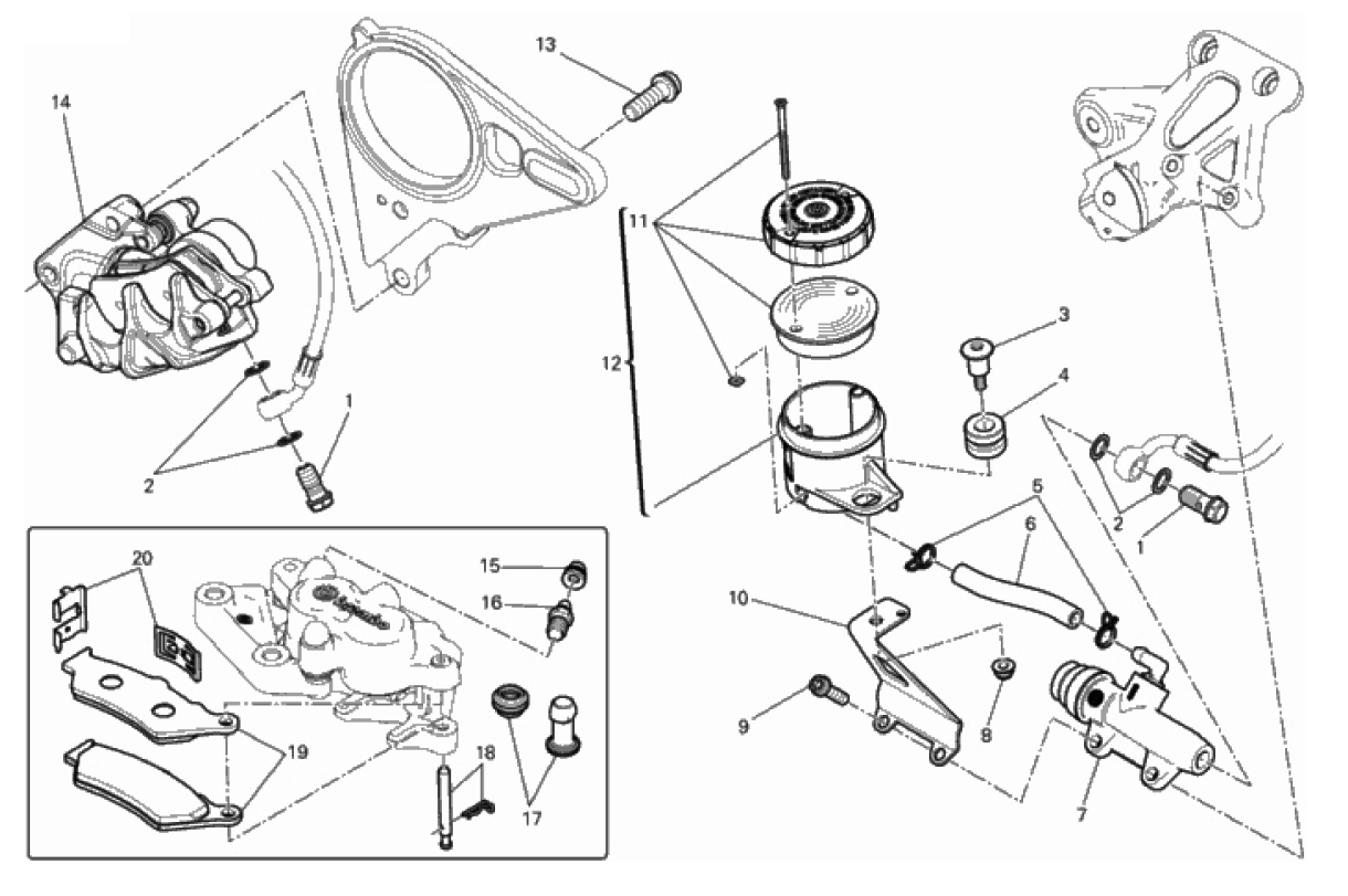 REAR BRAKE SYSTEM 