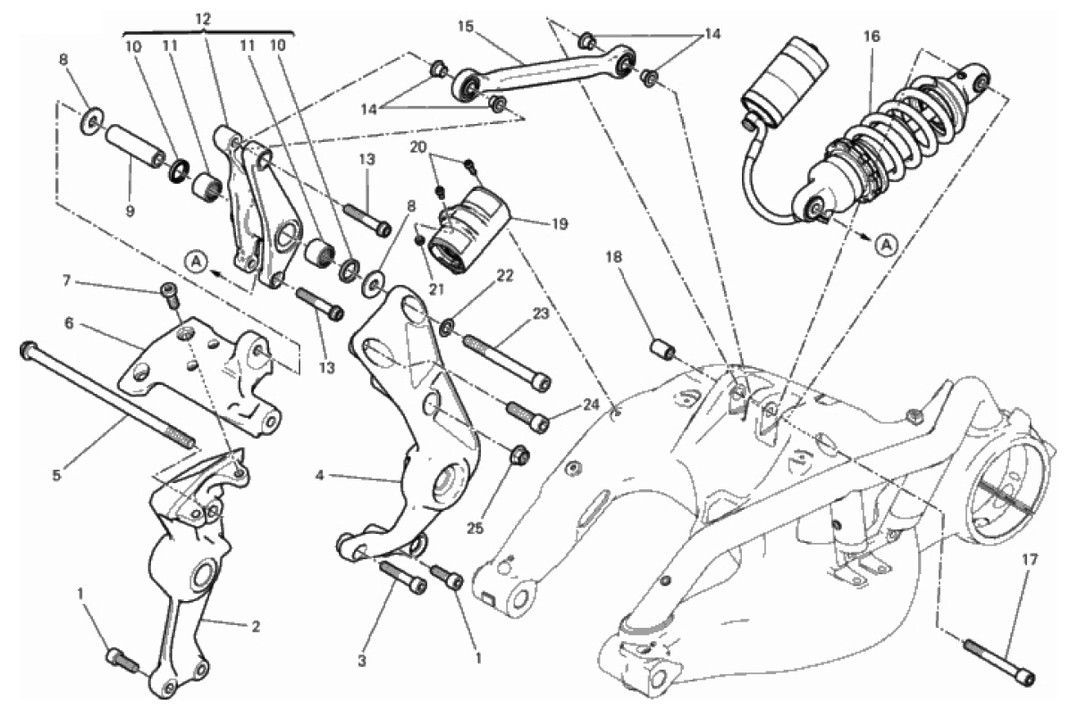 REAR SHOCK ABSORBER 