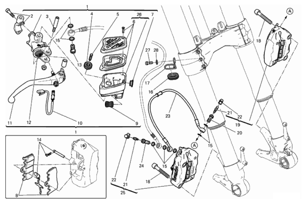 FRONT BRAKE SYSTEM 