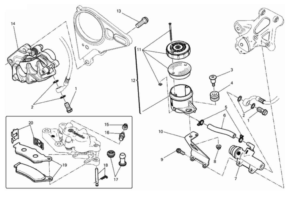 REAR BRAKE SYSTEM 