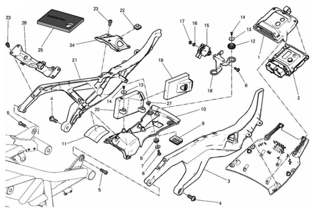 REAR FRAME COMP. 