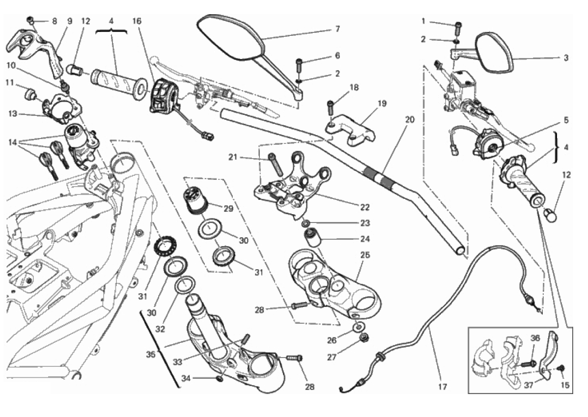 HANDLEBAR AND CONTROLS 