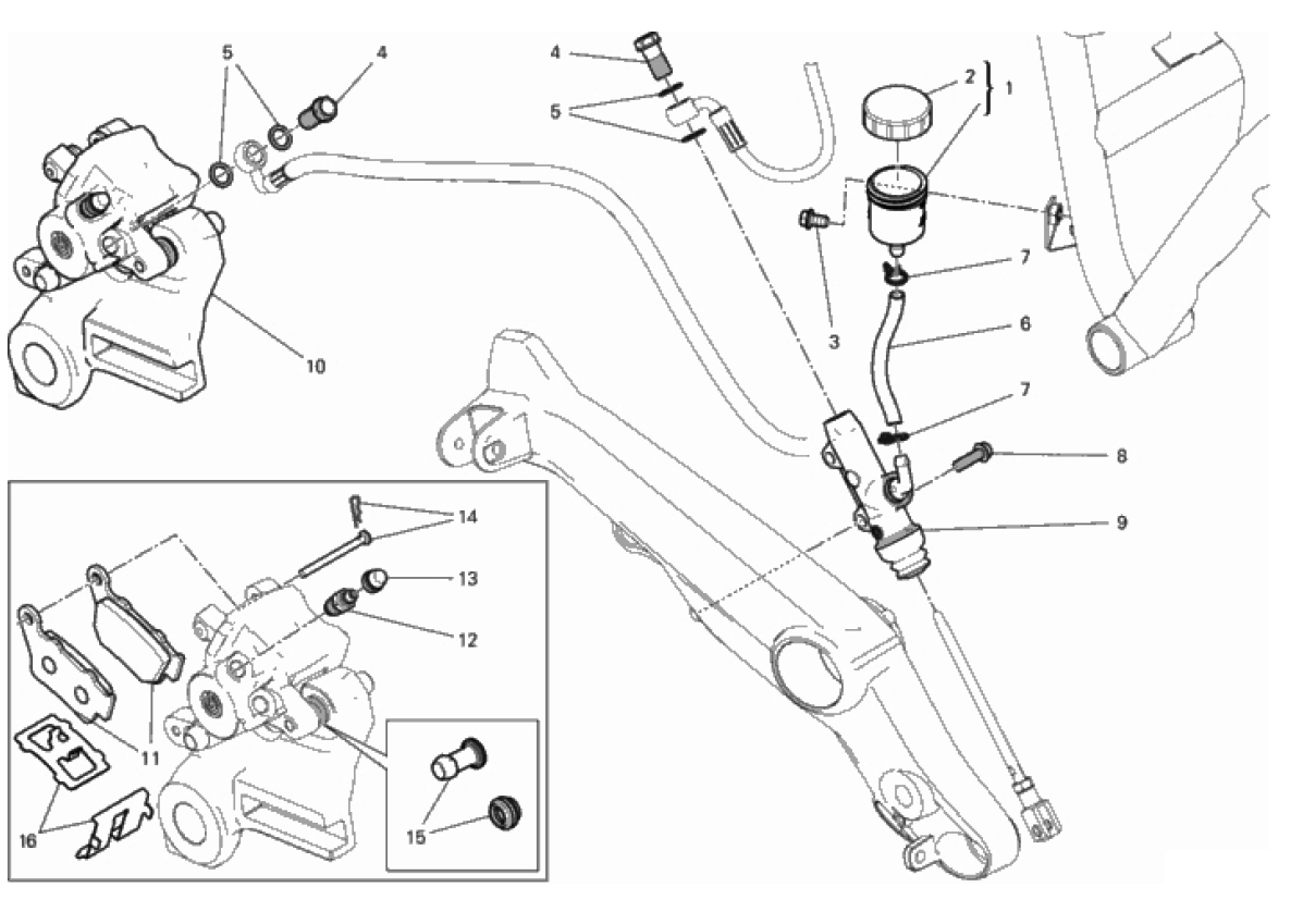 REAR BRAKE SYSTEM 