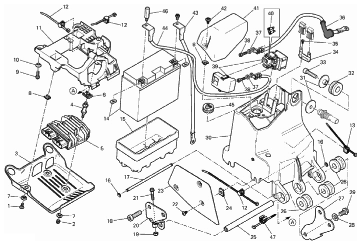 BATTERY HOLDER 