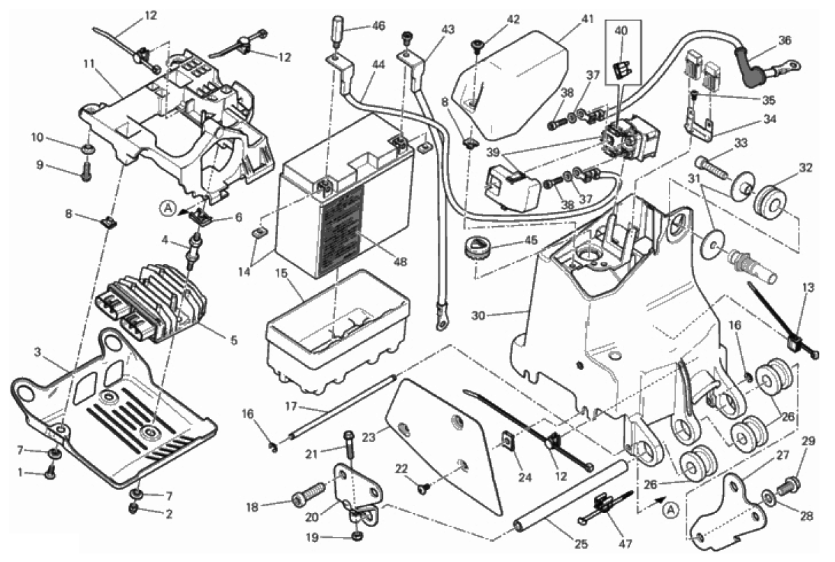 BATTERY HOLDER 