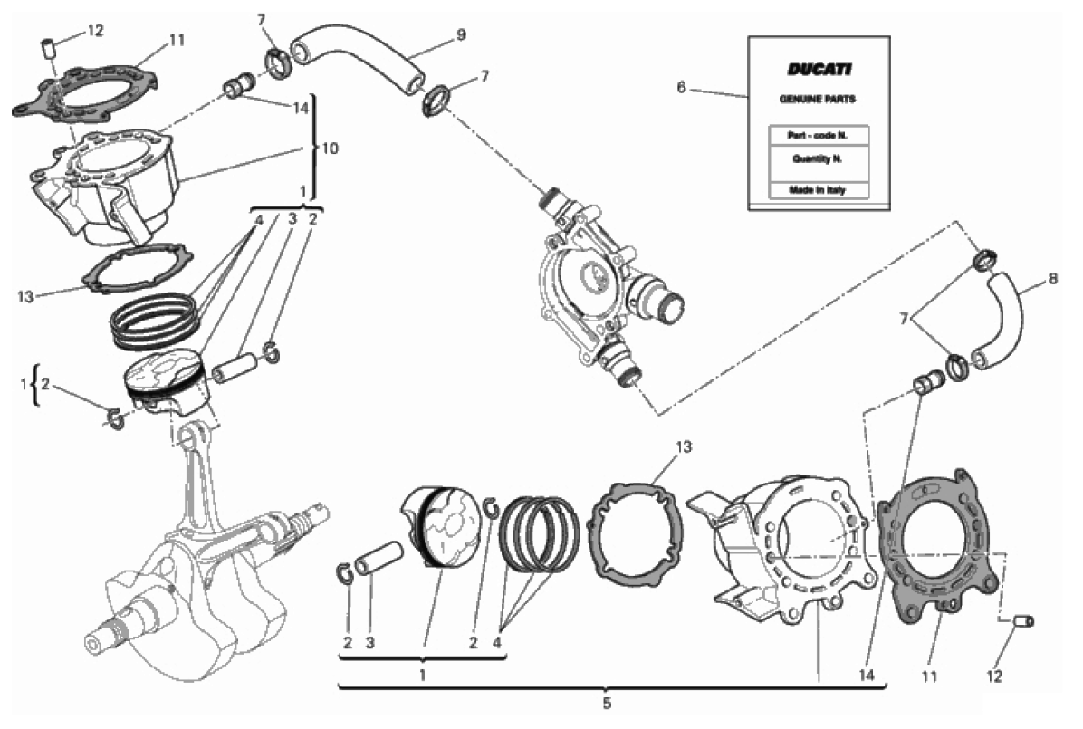 CYLINDERS - PISTONS 