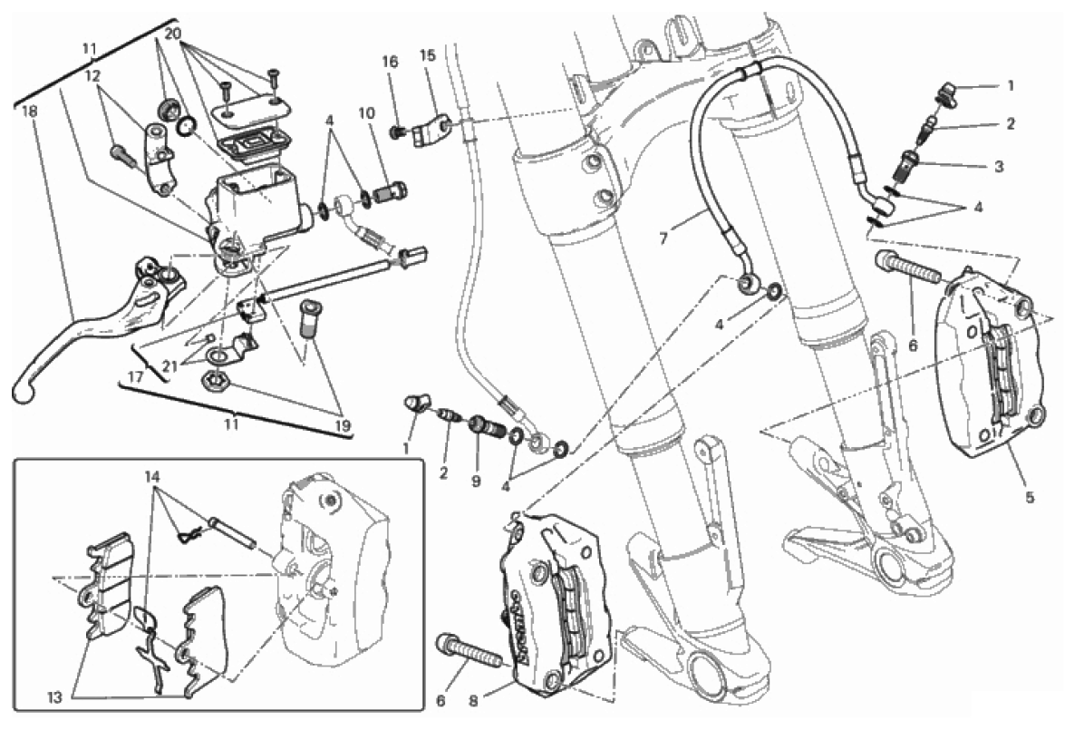 FRONT BRAKE SYSTEM 