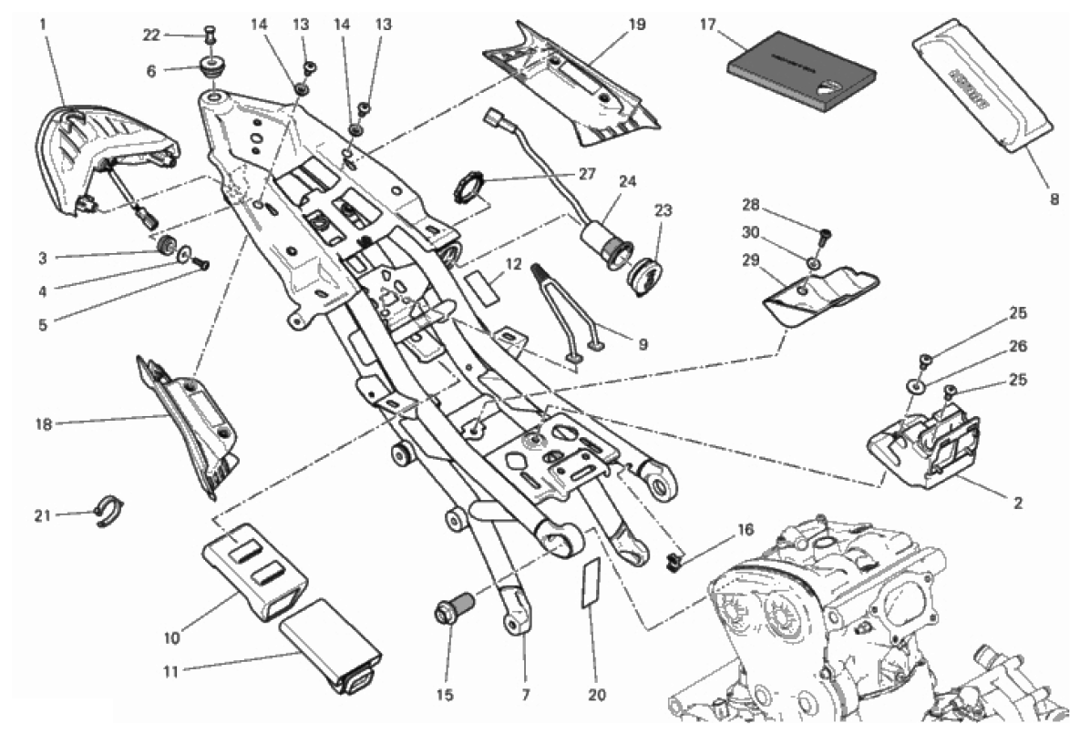 REAR FRAME COMP. 