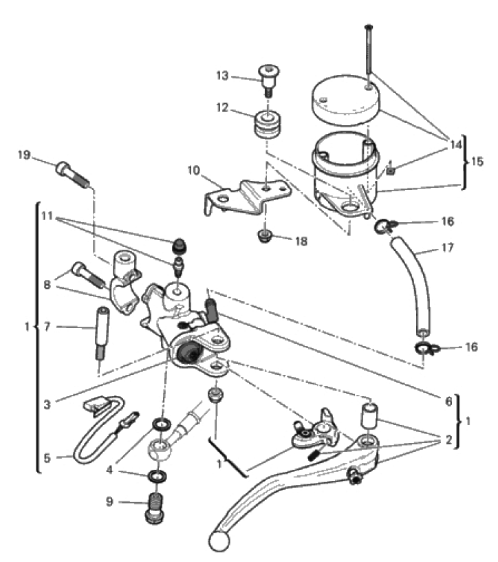 FRONT BRAKE PUMP 