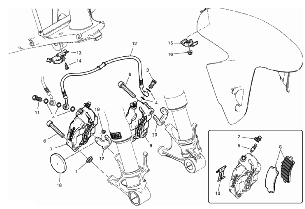 FRONT BRAKE SYSTEM 