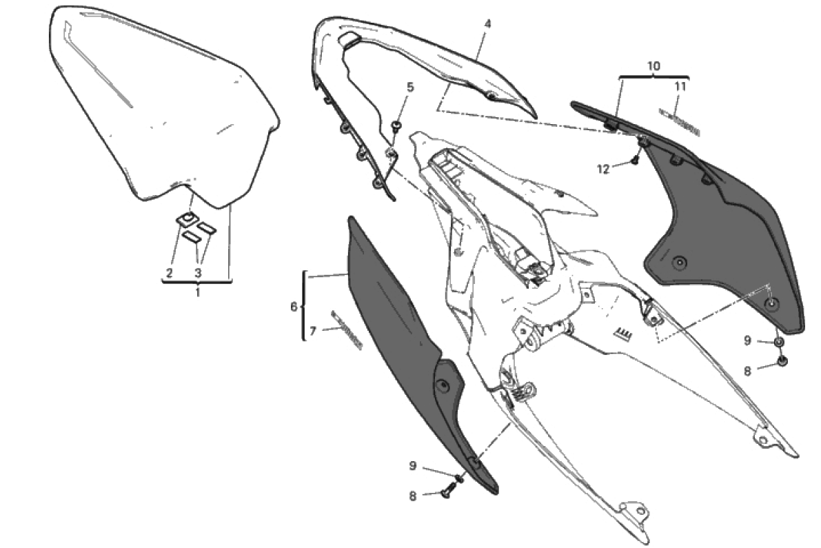 PILLION RIDER SEAT 