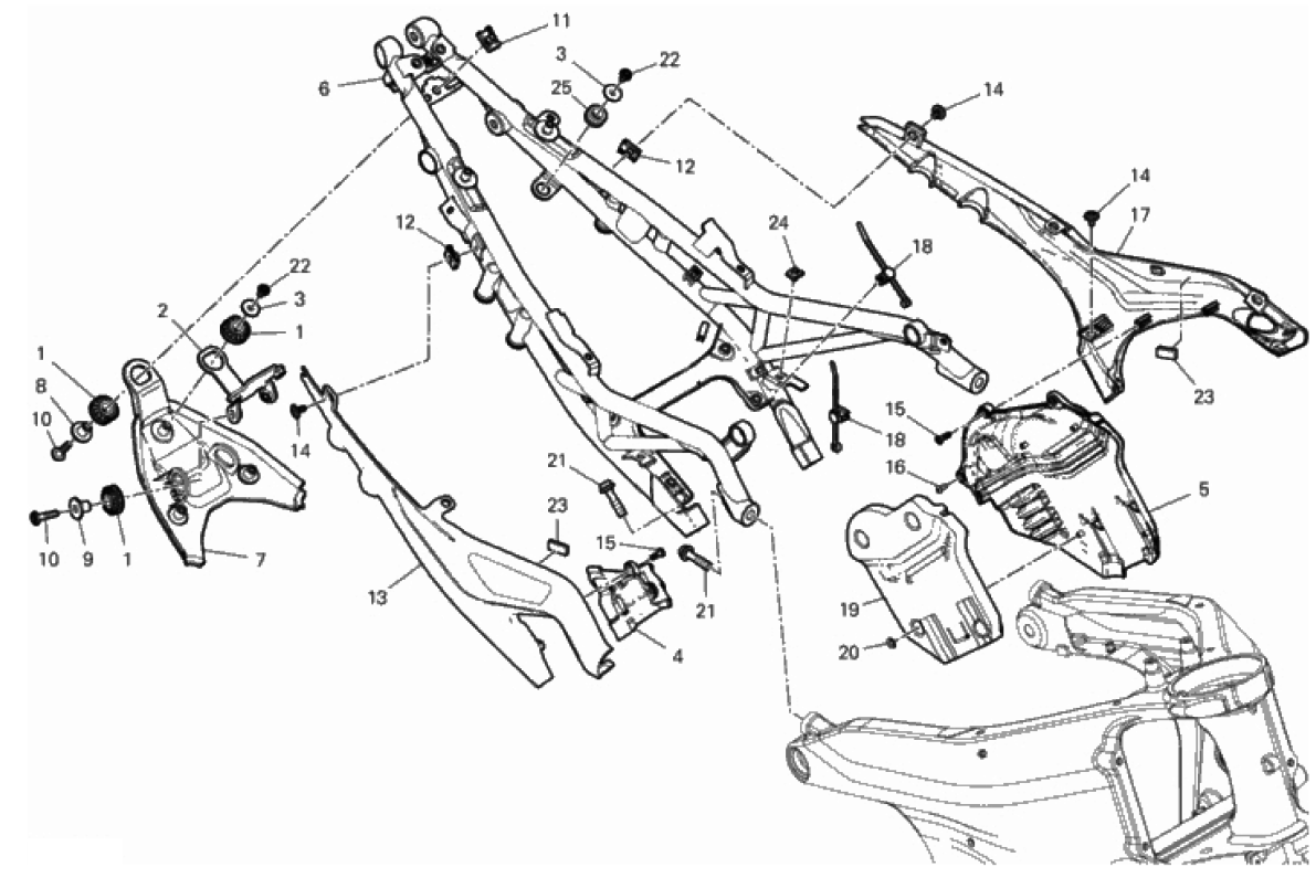 REAR FRAME COMP. 