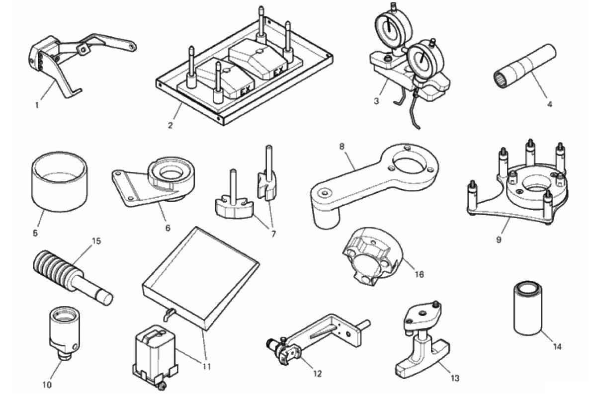 WORKSHOP SERVICE TOOLS (ENGINE) 