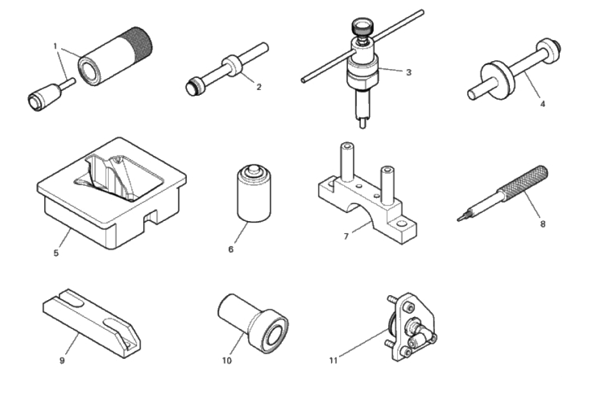 WORKSHOP SERVICE TOOLS (ENGINE) 