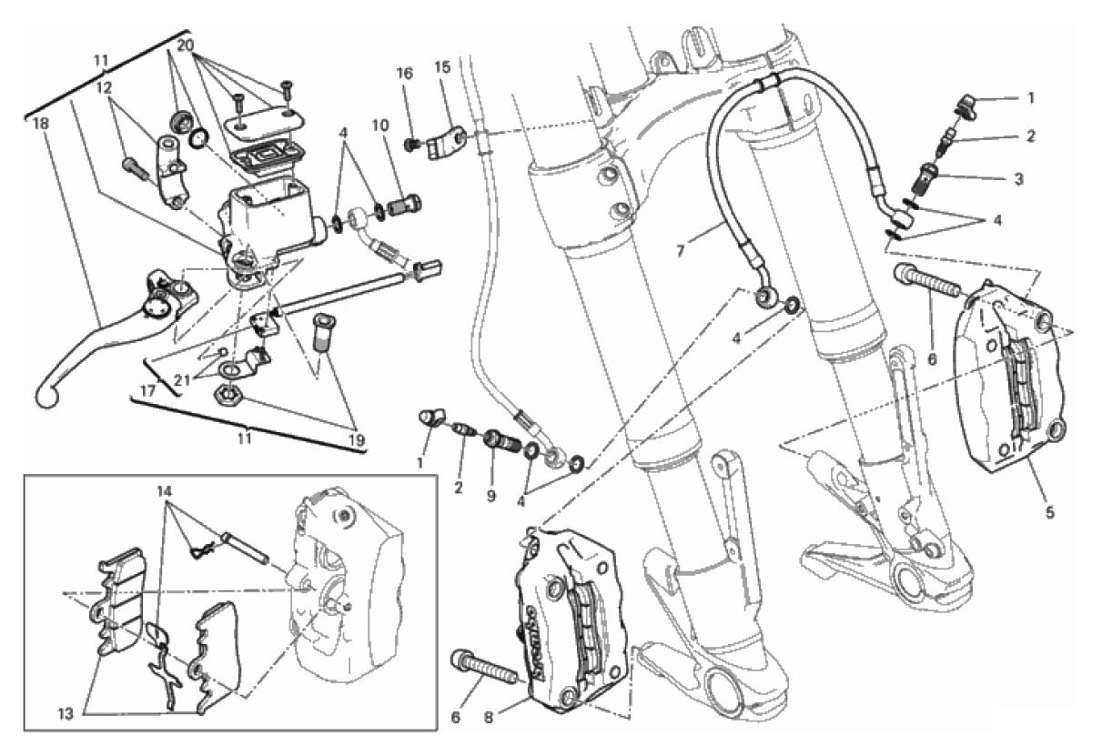 FRONT BRAKE SYSTEM 