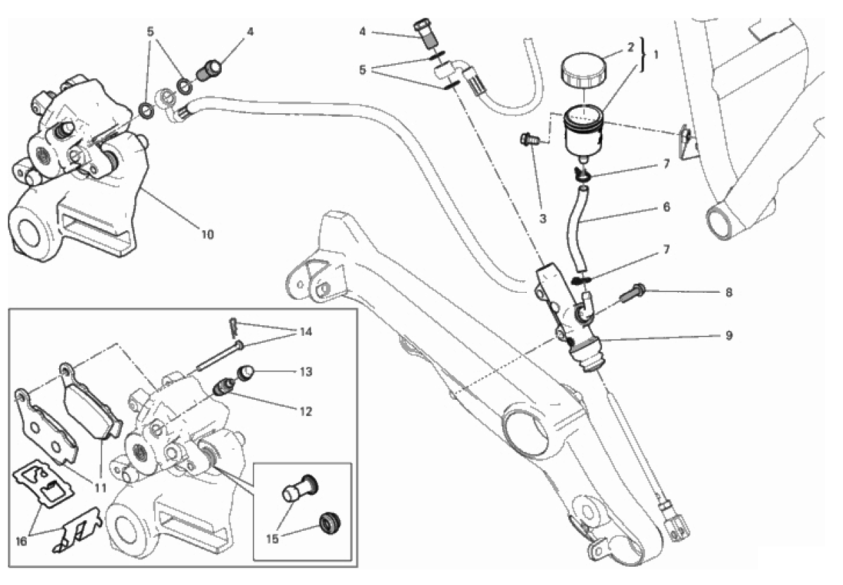 REAR BRAKE SYSTEM 