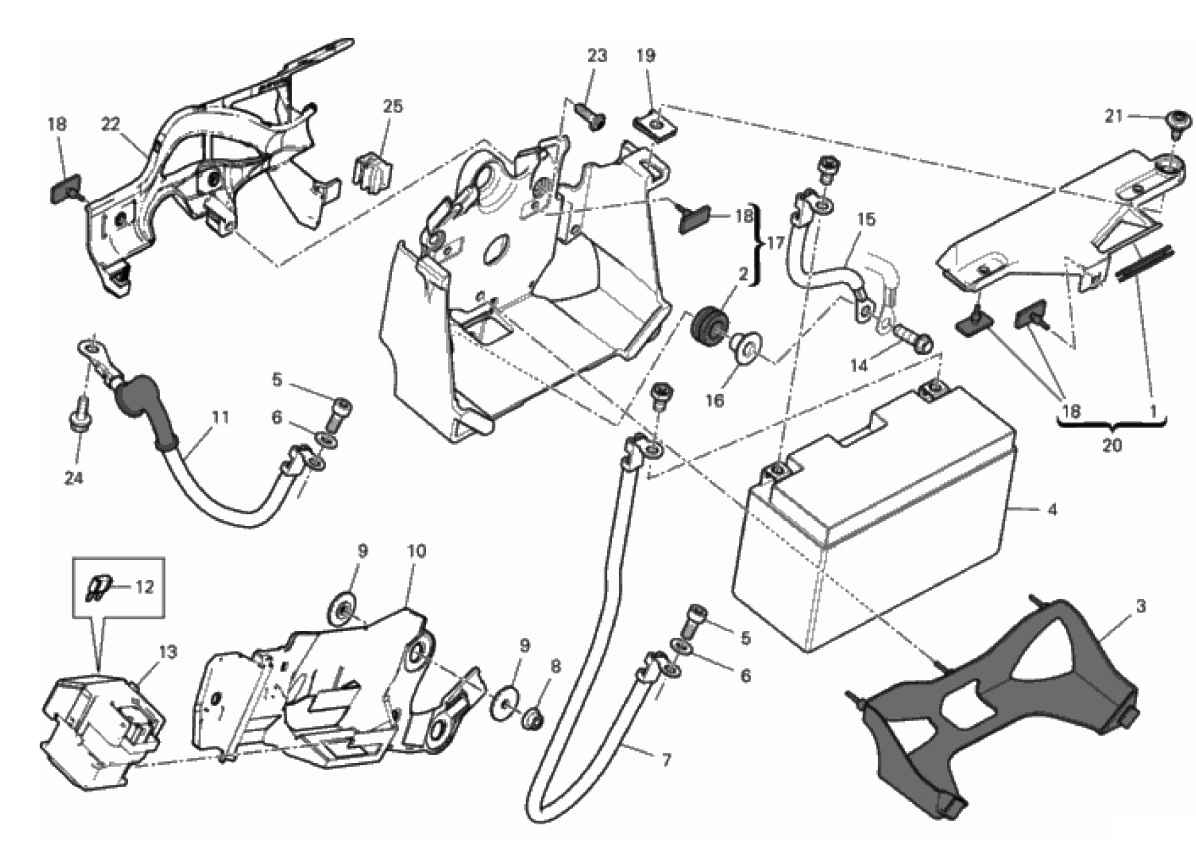 BATTERY HOLDER 