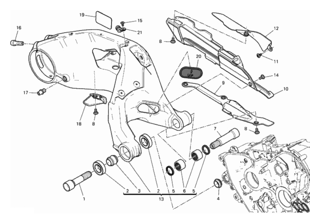 REAR SWINGING ARM 