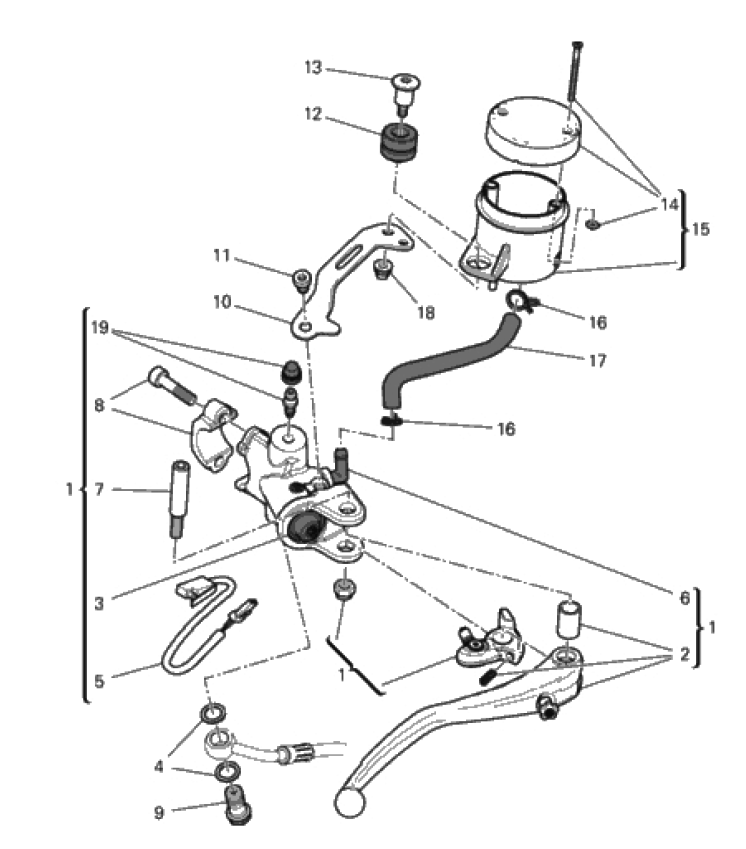 FRONT BRAKE PUMP 