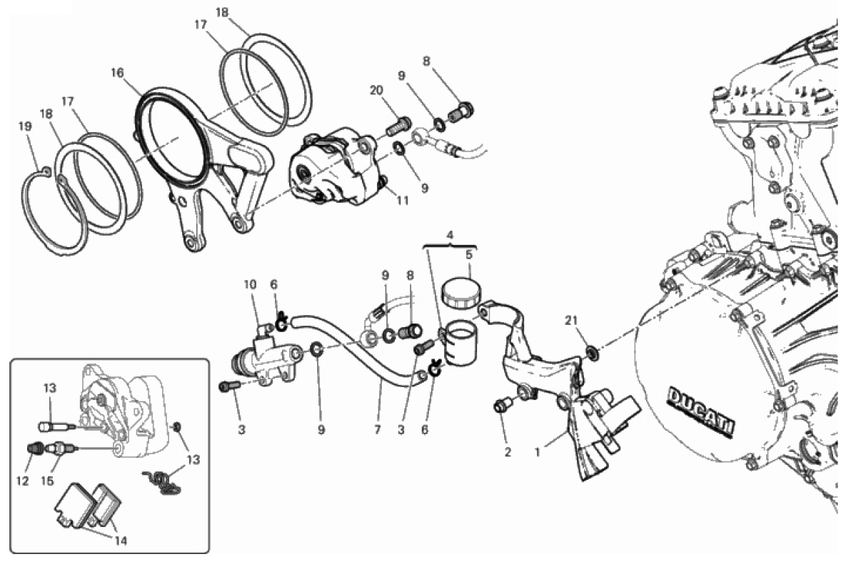 REAR BRAKE SYSTEM 