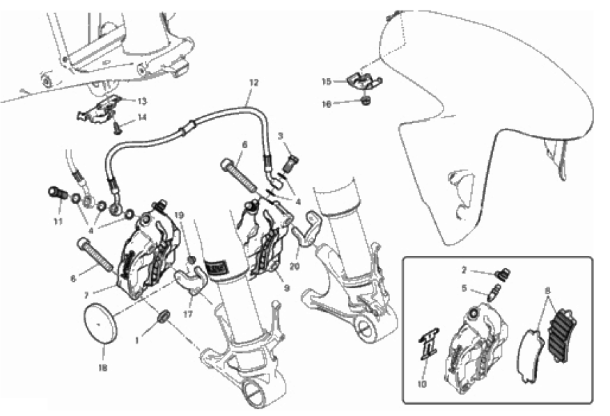 FRONT BRAKE SYSTEM 