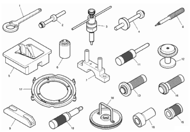 WORKSHOP SERVICE TOOLS (ENGINE) 