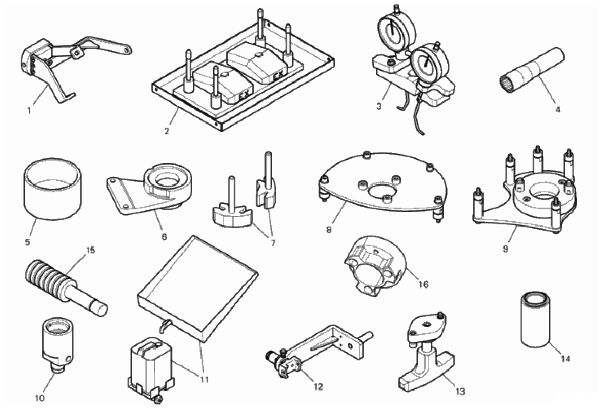 WORKSHOP SERVICE TOOLS (ENGINE) 