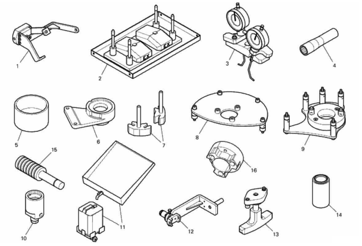 WORKSHOP SERVICE TOOLS (ENGINE) 