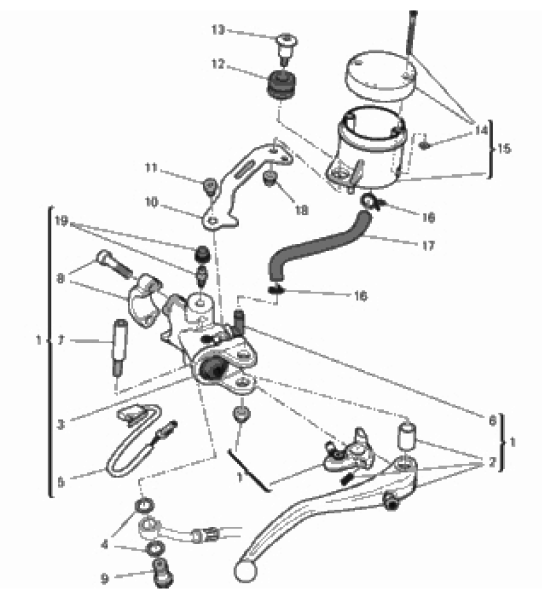 FRONT BRAKE PUMP 