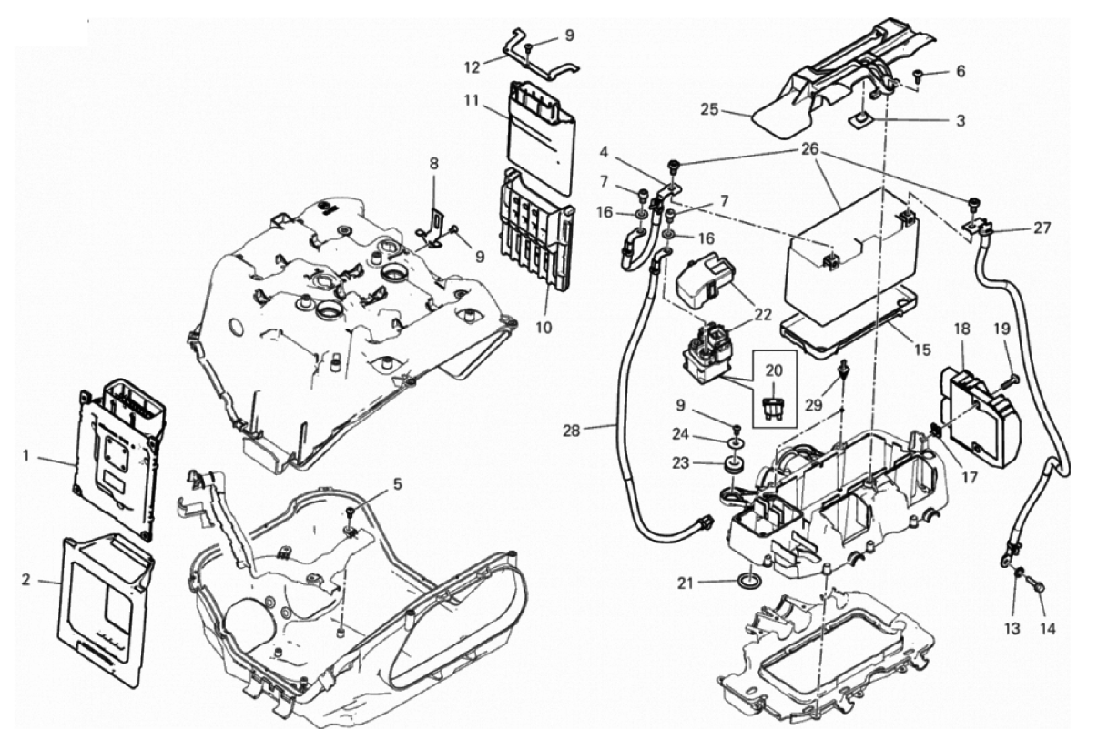 BATTERY HOLDER 