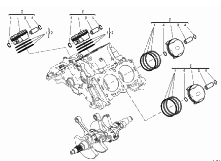 CYLINDERS - PISTONS 