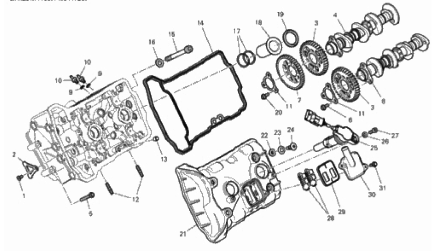 FRONT HEAD - TIMING SYSTEM 