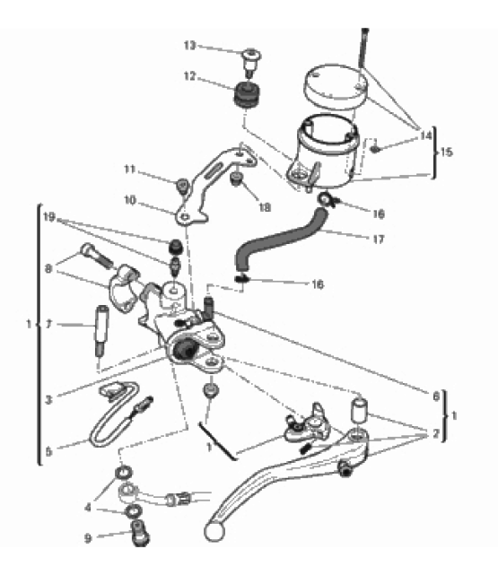 FRONT BRAKE PUMP 