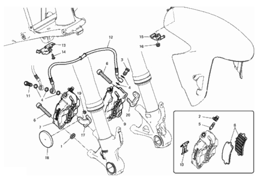 FRONT BRAKE SYSTEM 