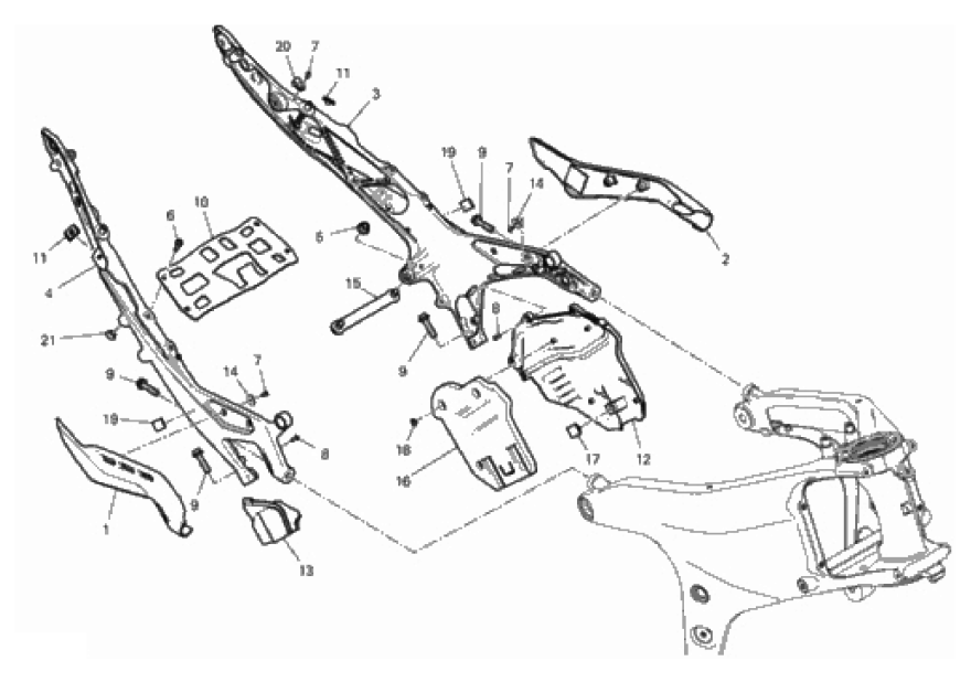 REAR FRAME COMP. 