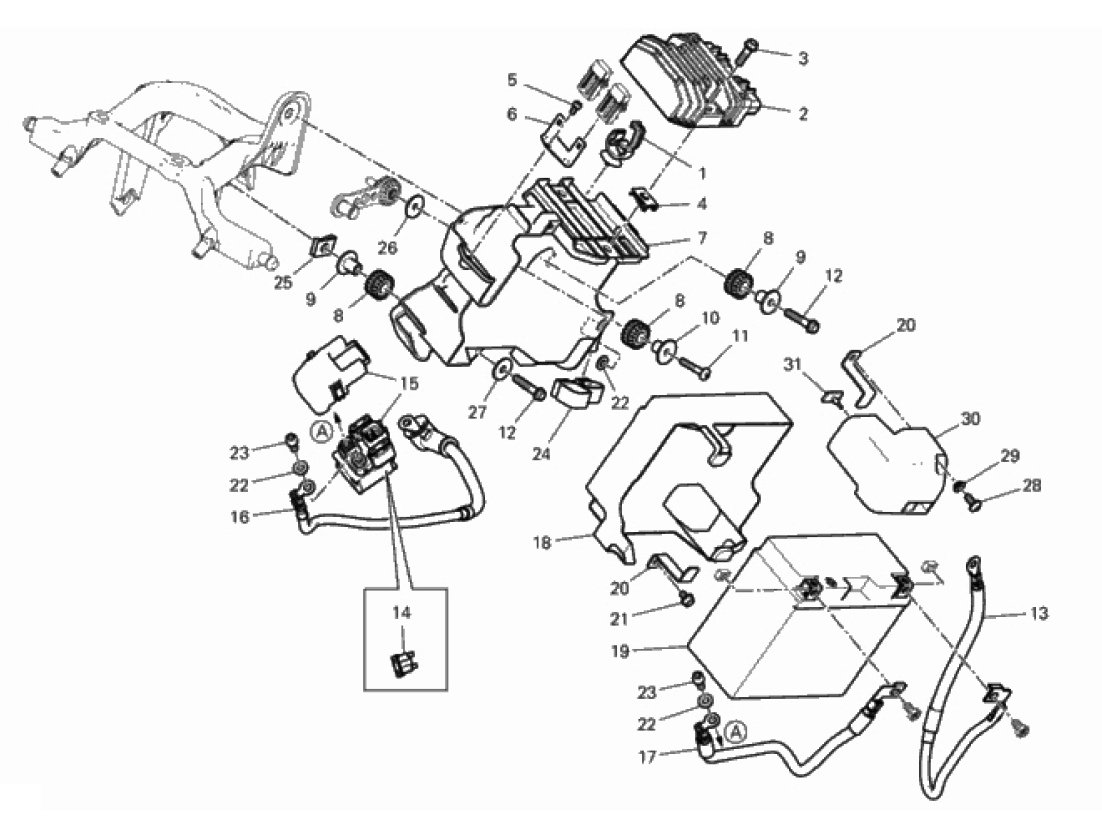 BATTERY HOLDER 