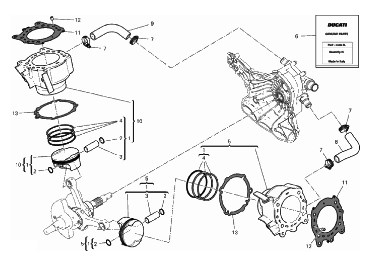 CYLINDERS - PISTONS 