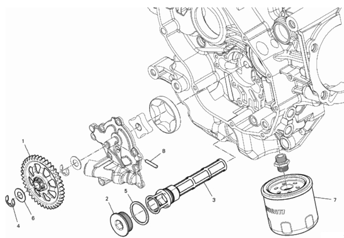 FILTERS AND OIL PUMP 