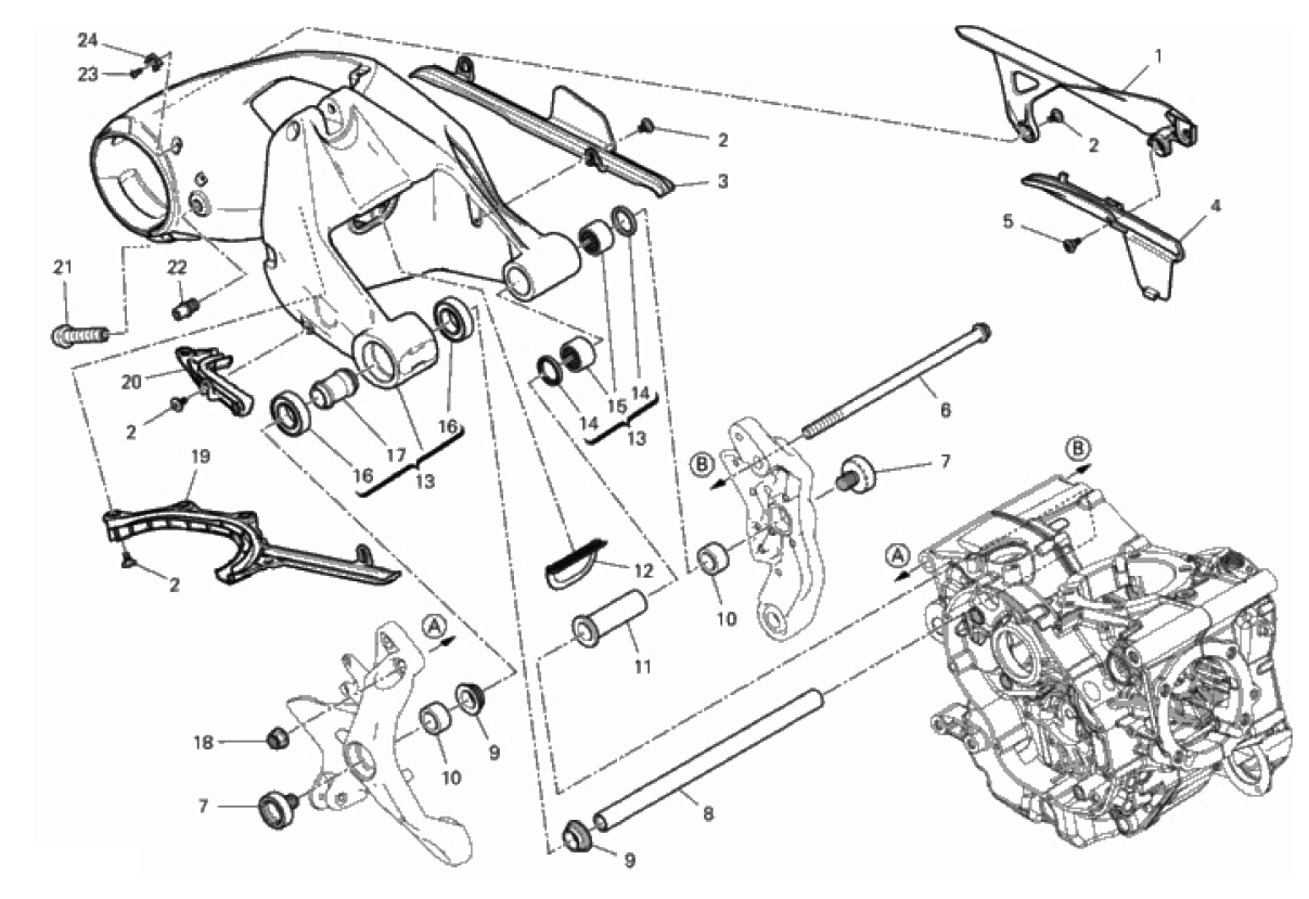 REAR SWINGING ARM 